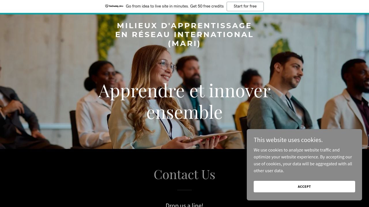 Screenshot of Lesmari.ca