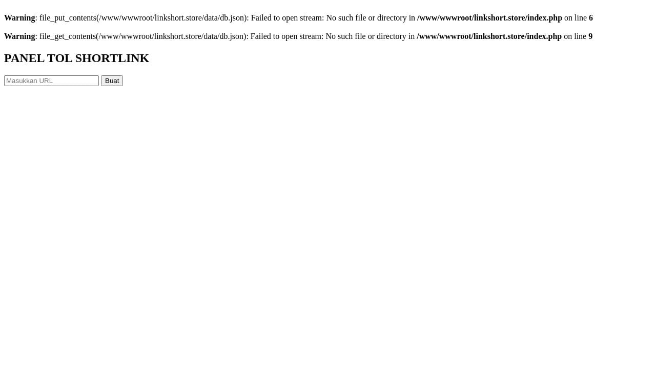 Screenshot of Linkshort.store