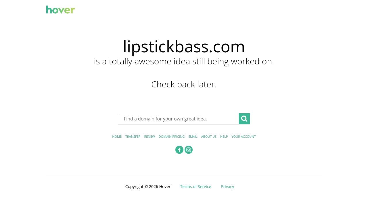 Screenshot of Lipstickbass.com