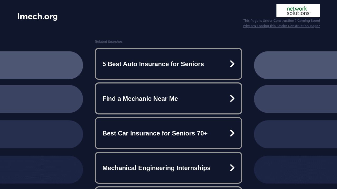 Screenshot of Lmech.org