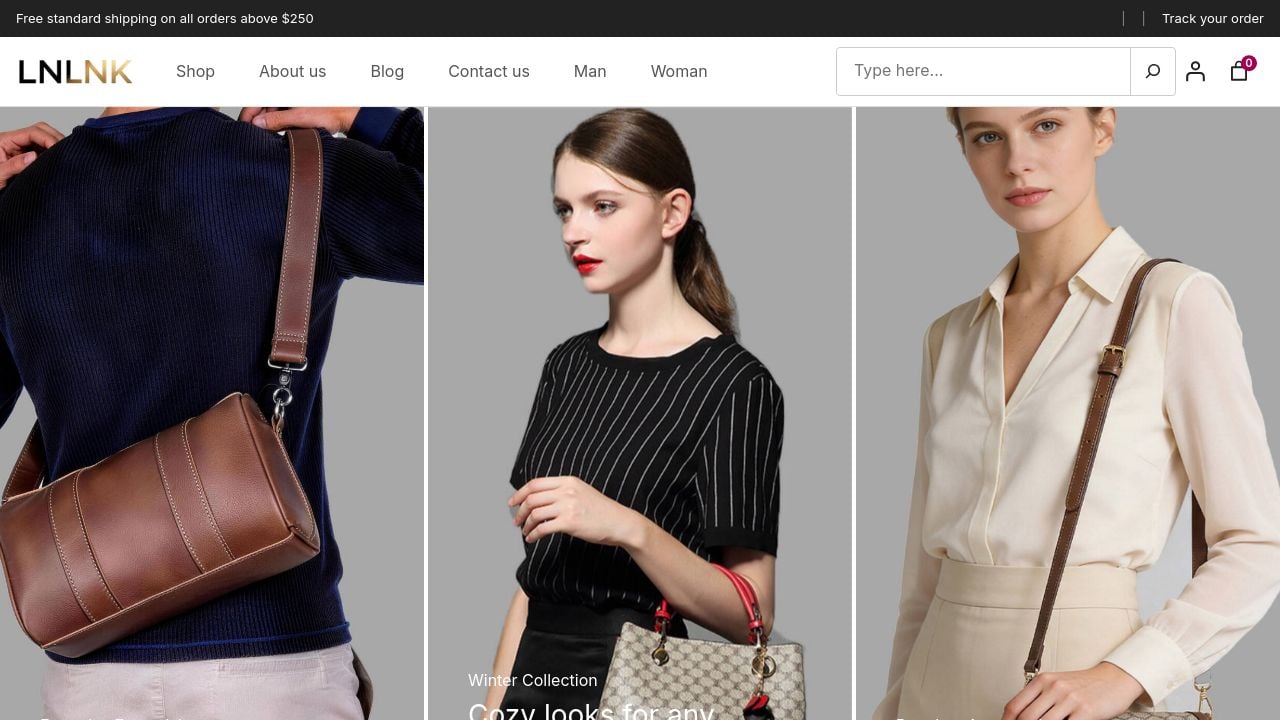 Screenshot of Lnlnk.com