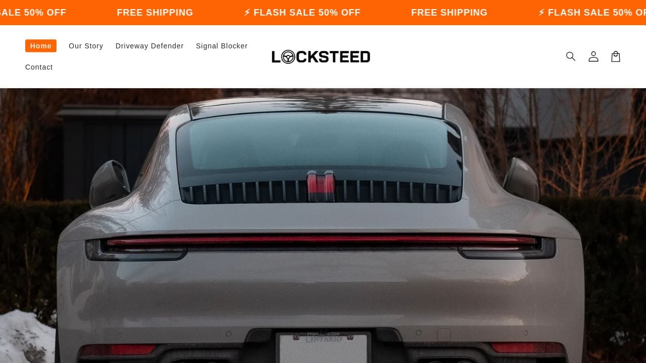 Screenshot of Locksteed.com