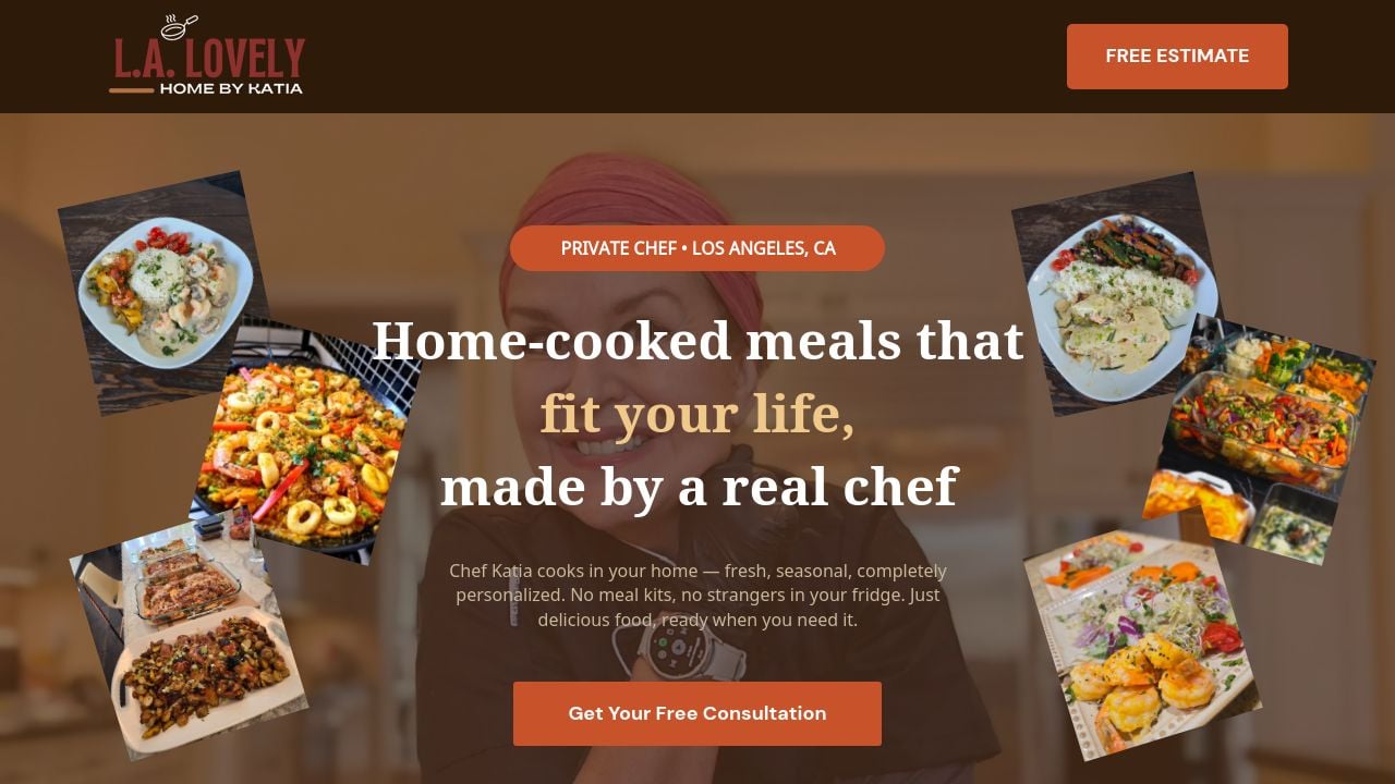 Screenshot of Lovelyhomela.com
