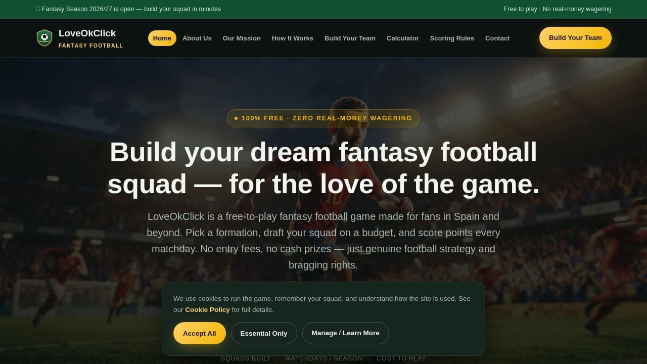 Screenshot of Loveokclick.com