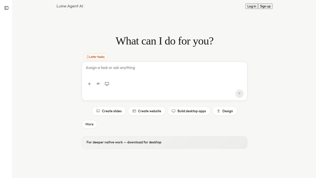 Screenshot of Luineagent.com