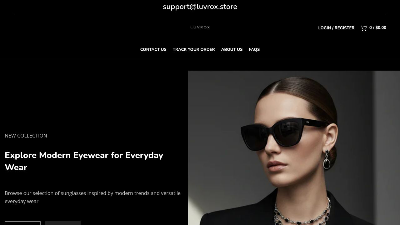 Screenshot of Luvrox.store