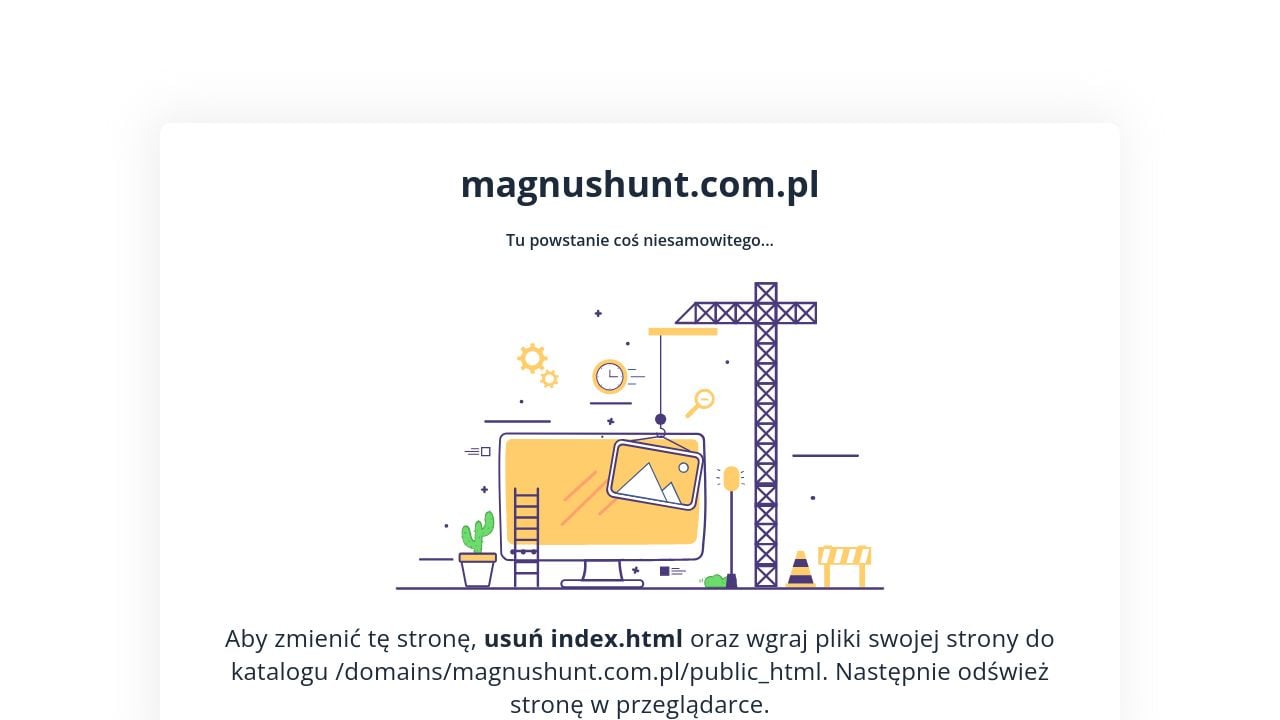 Screenshot of Magnushunt.com.pl
