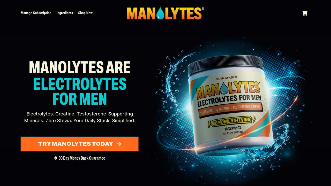 Screenshot of Manolytes.com