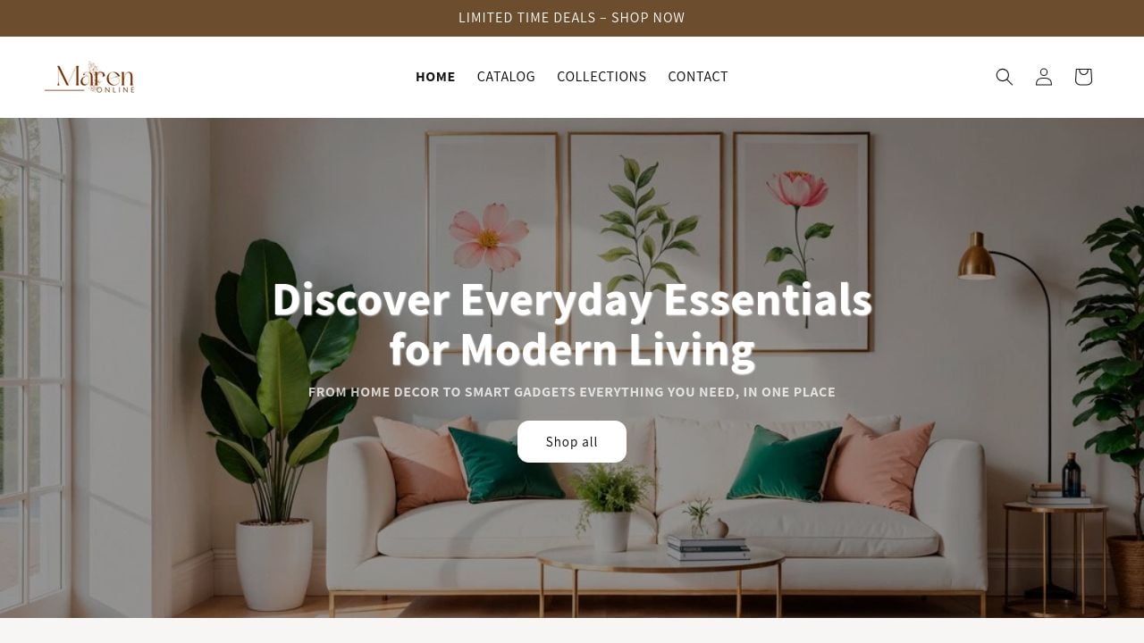 Screenshot of Marenonline.com