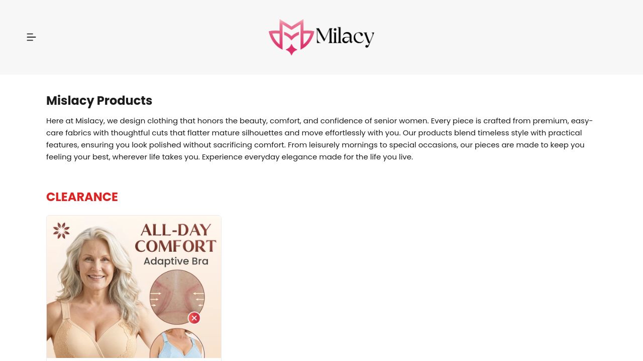 Screenshot of Mislacy.com
