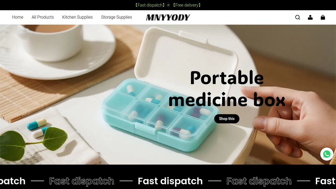 Screenshot of Mnyyody.com