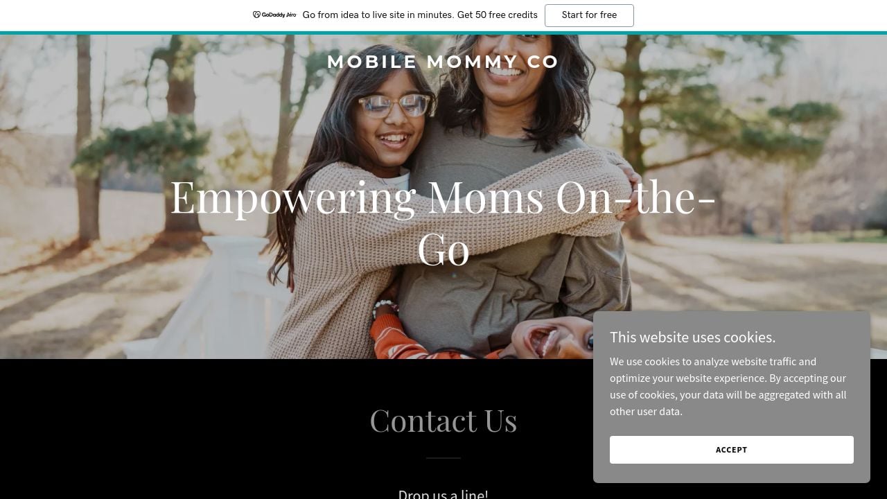 Screenshot of Mobilemommyco.com