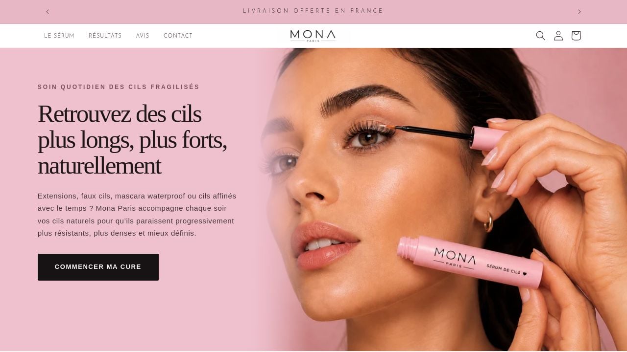 Screenshot of Monaparis.co