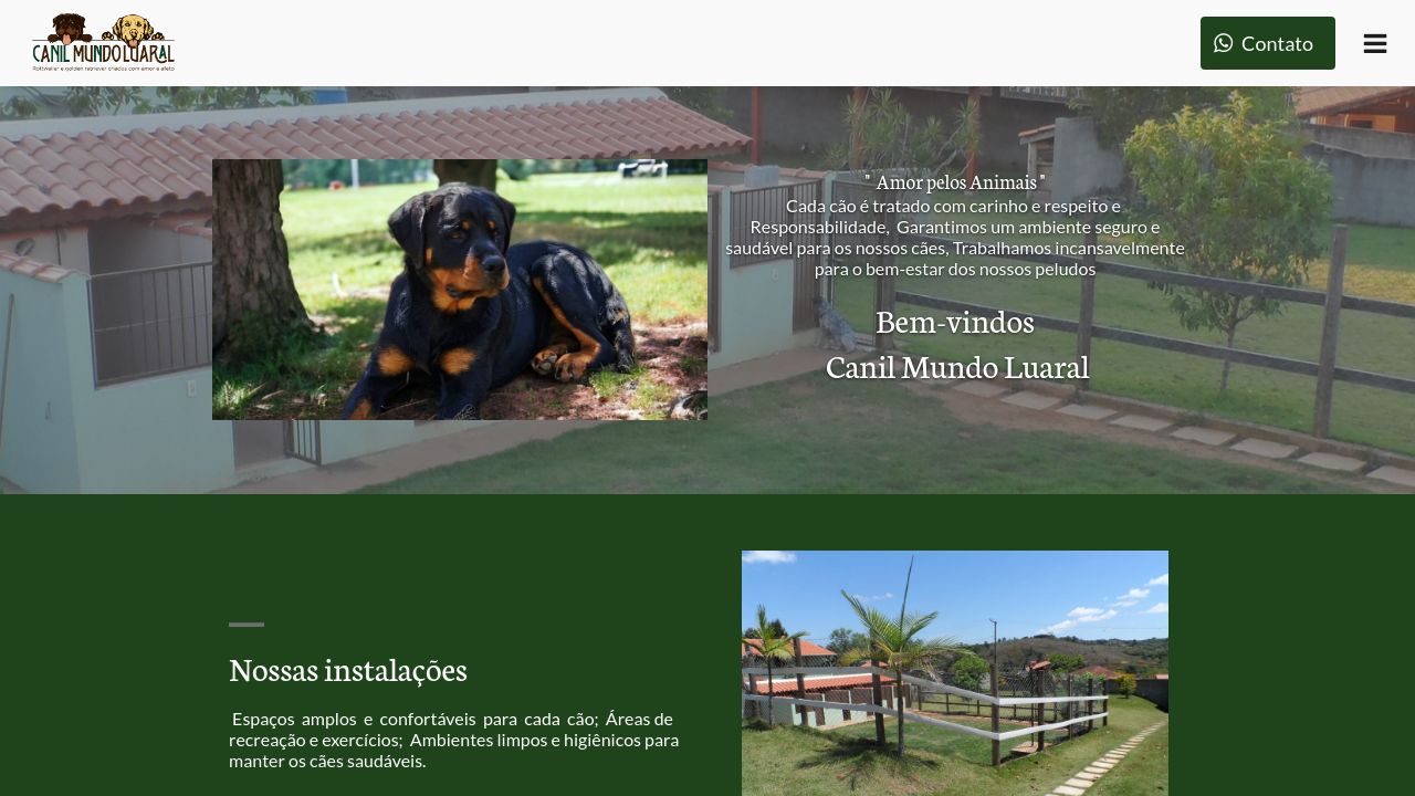 Screenshot of Mundoluaral.com.br
