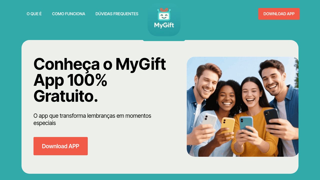 Screenshot of Mygift.com.br