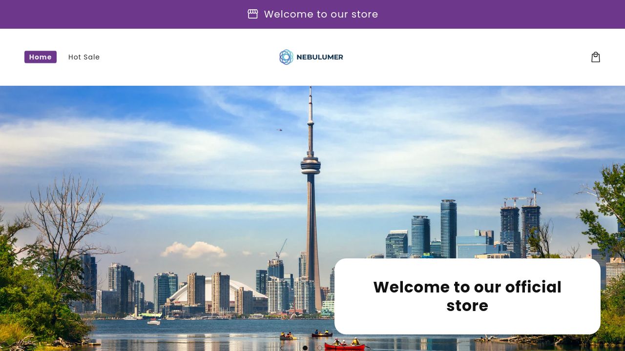 Screenshot of Nebulumer.com