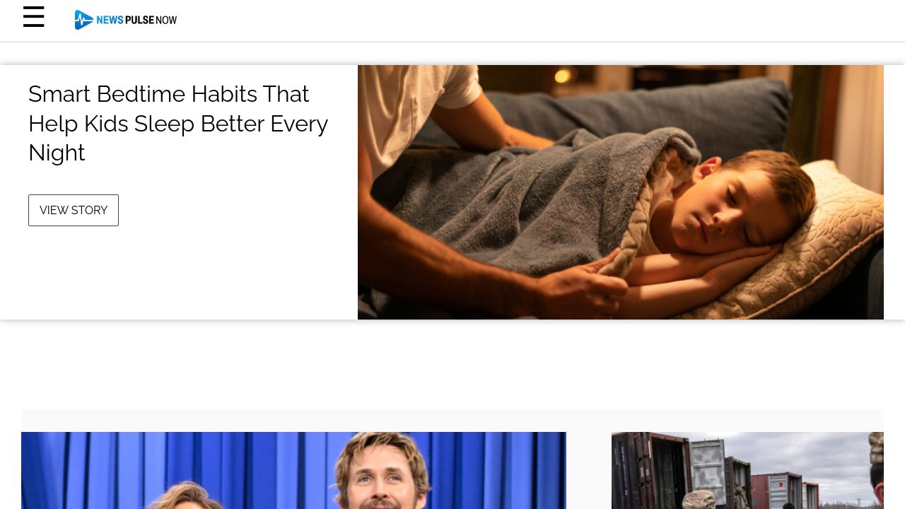 Screenshot of Newspulsenow.net