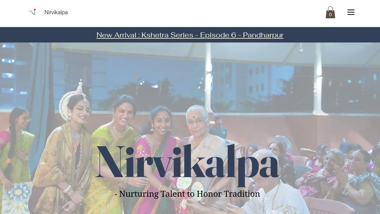 Screenshot of Nirvikalpa.art