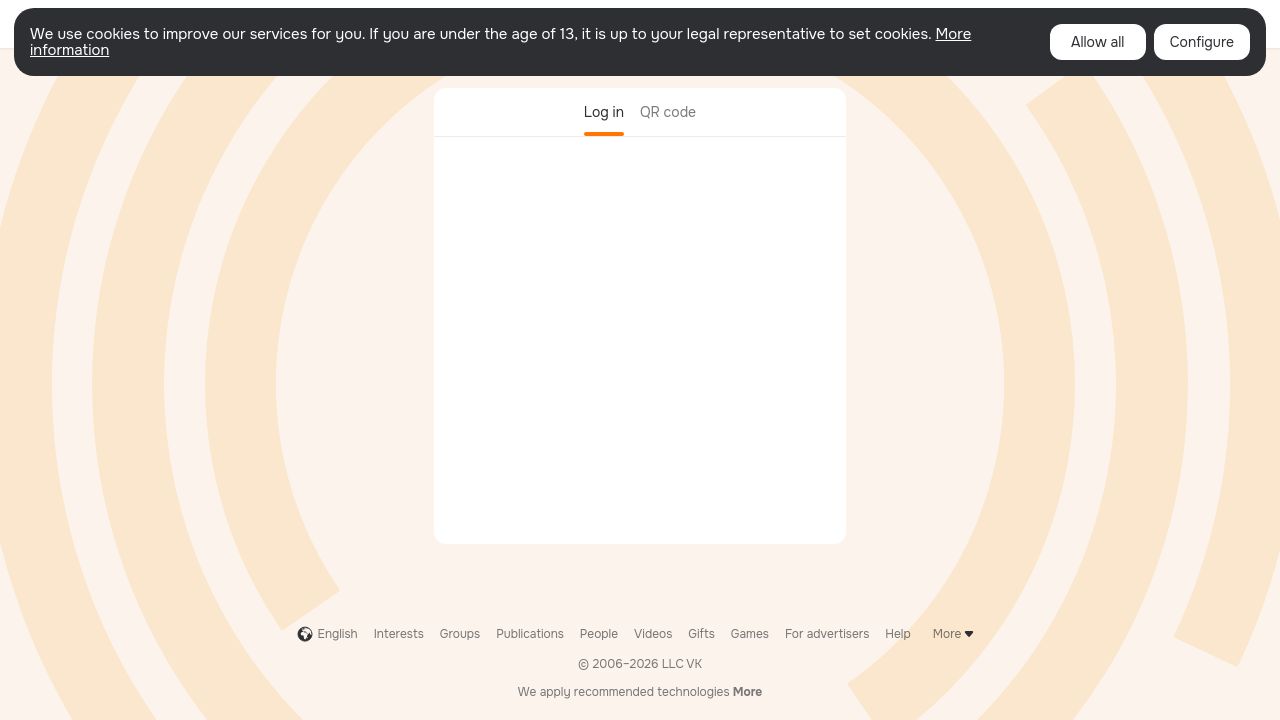 Screenshot of Ok.ru