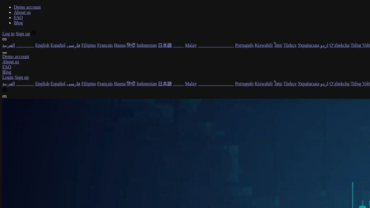 Screenshot of Qxbroker.com