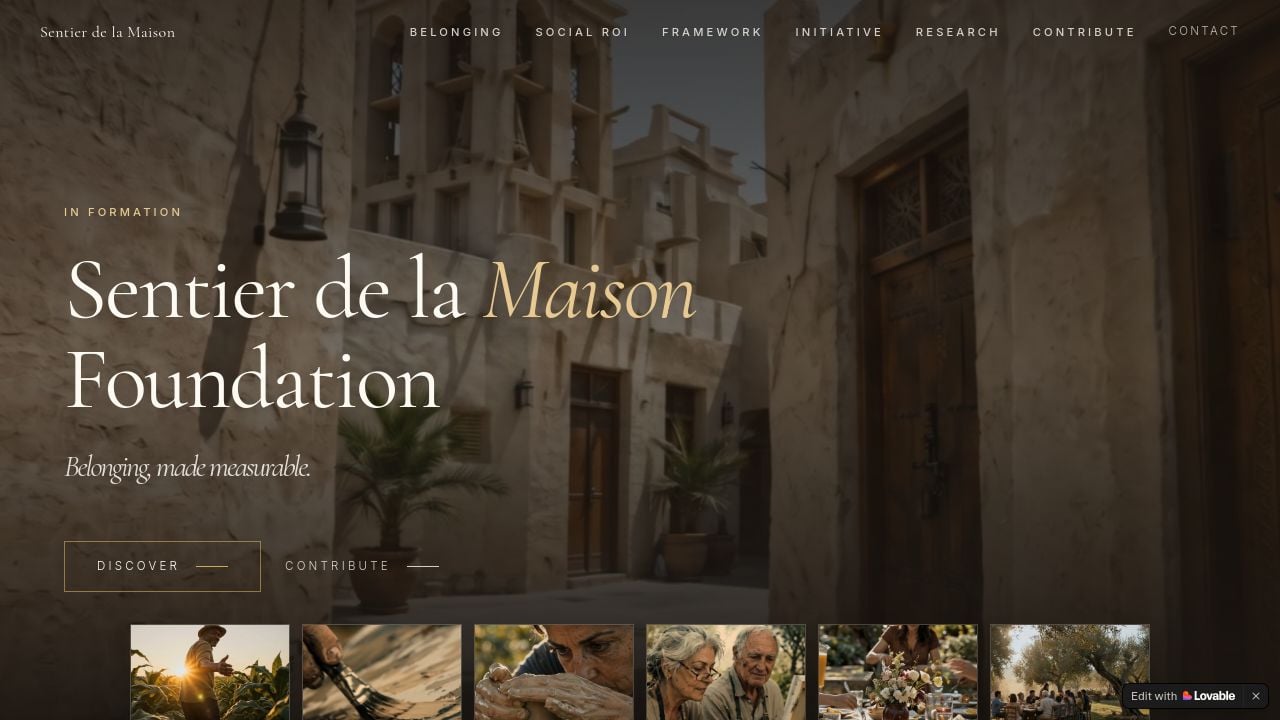 Screenshot of Sdlmfoundation.org