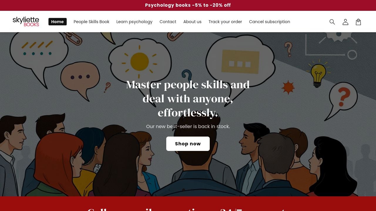 Screenshot of Skyliette.com