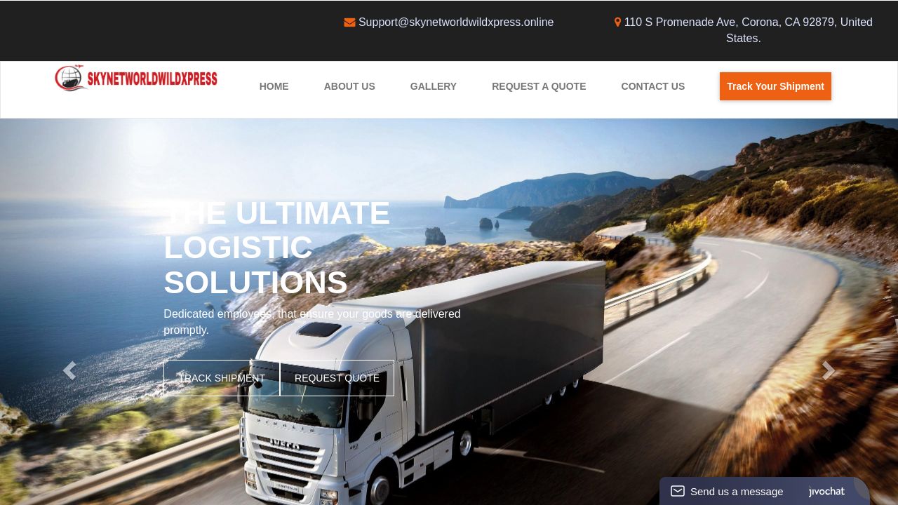 Screenshot of Skynetworldwildxpress.online