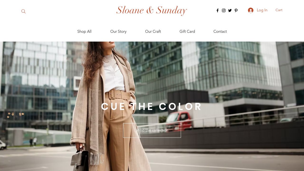 Screenshot of Sloanesunday.com