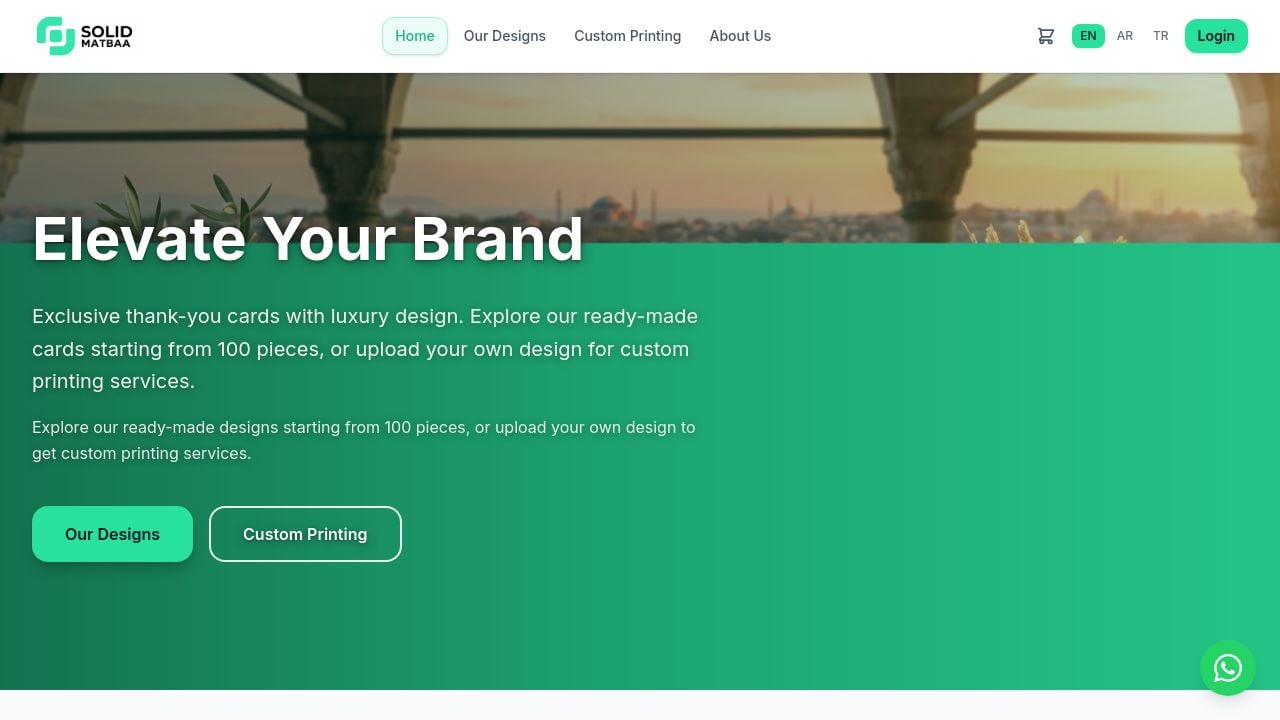 Screenshot of Solidmatbaa.com