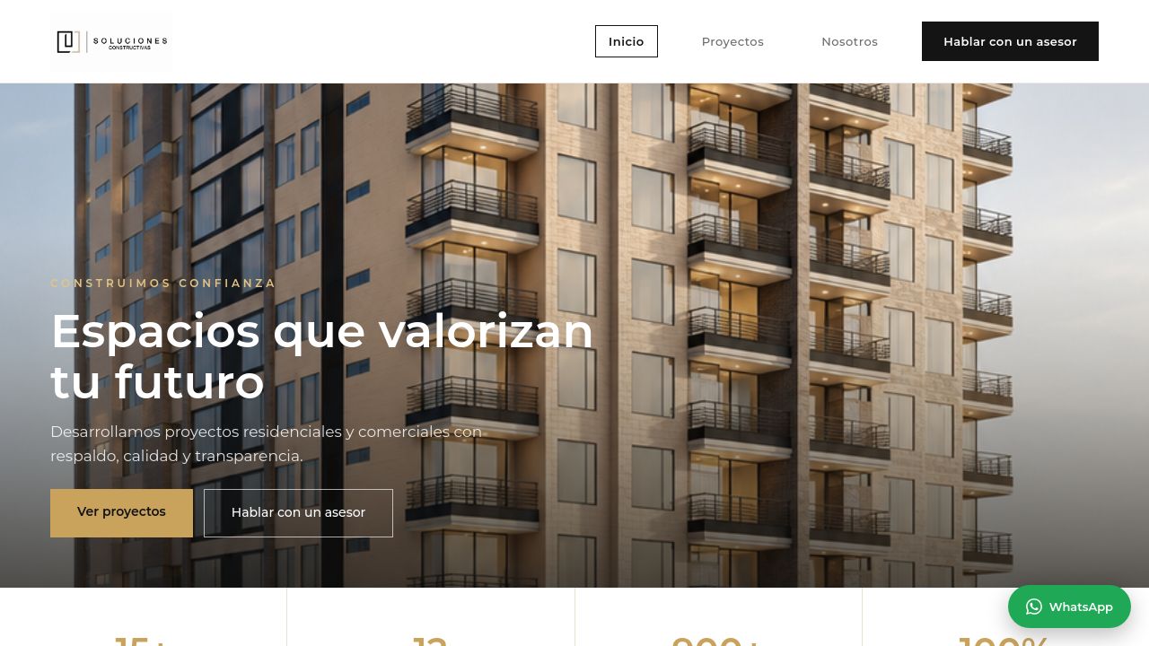 Screenshot of Solucionesconstructivas.net