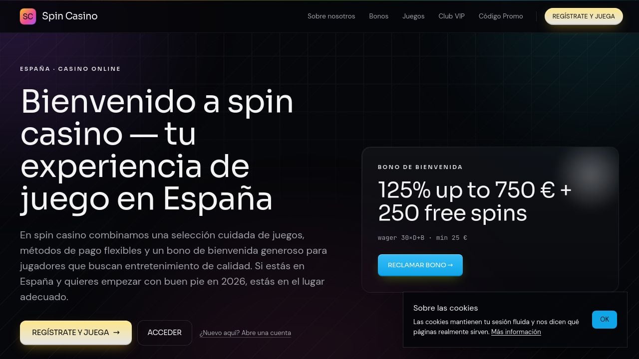 Screenshot of Spin-casino-es.top