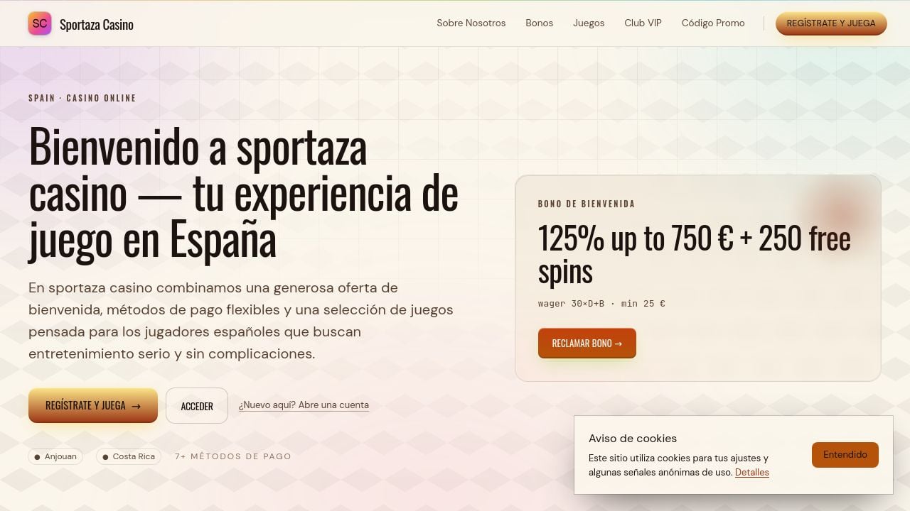 Screenshot of Sportazacasino-es.click