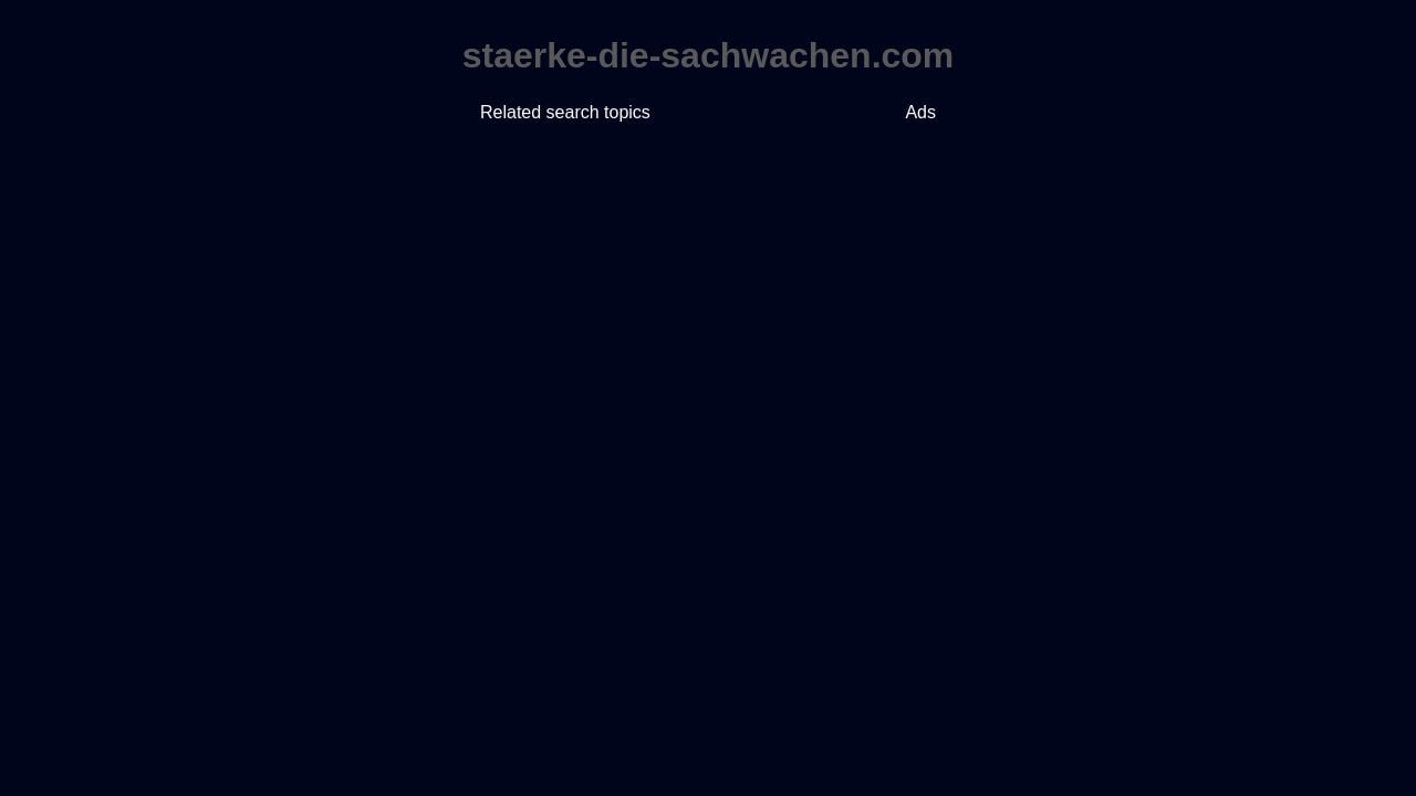 Screenshot of Staerke-die-sachwachen.com