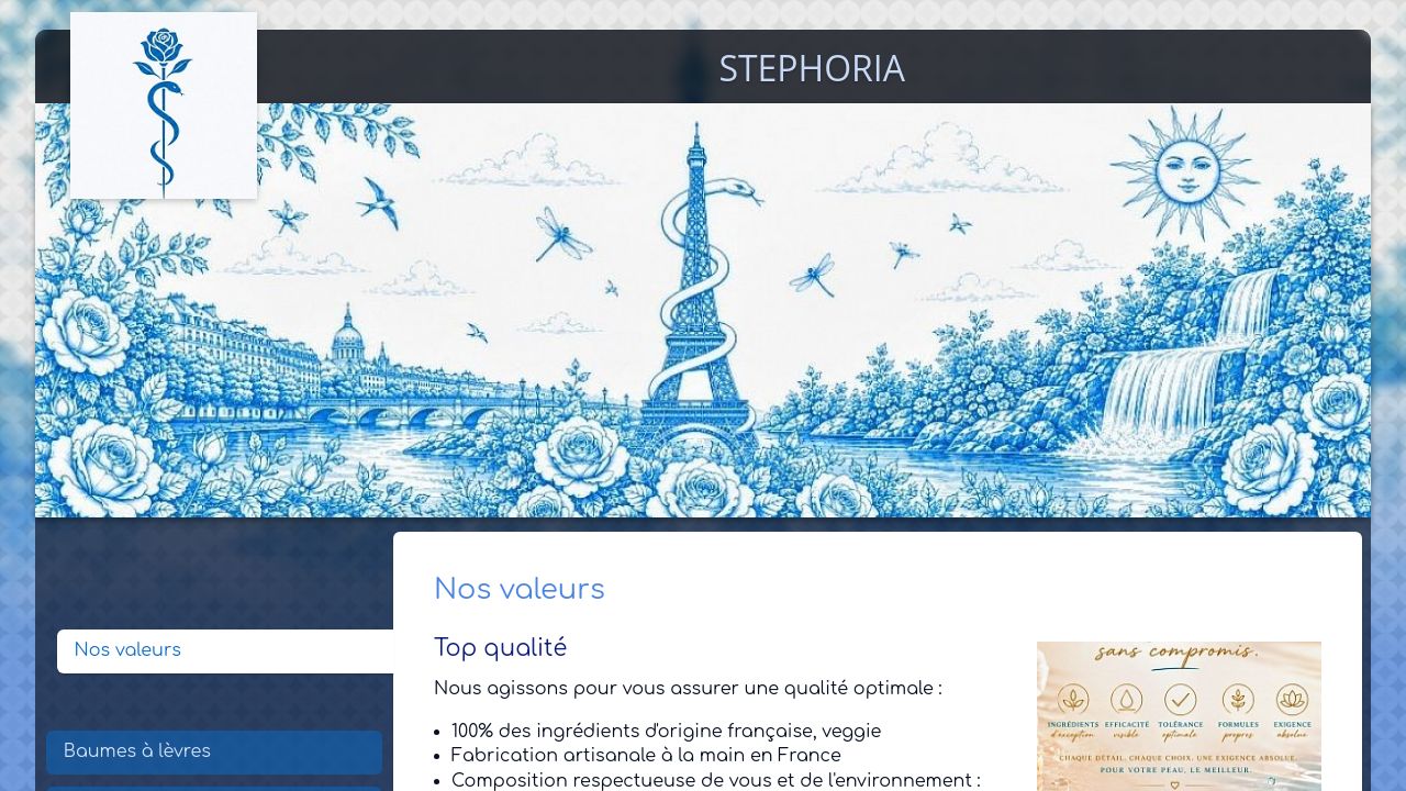 Screenshot of Stephoria.com