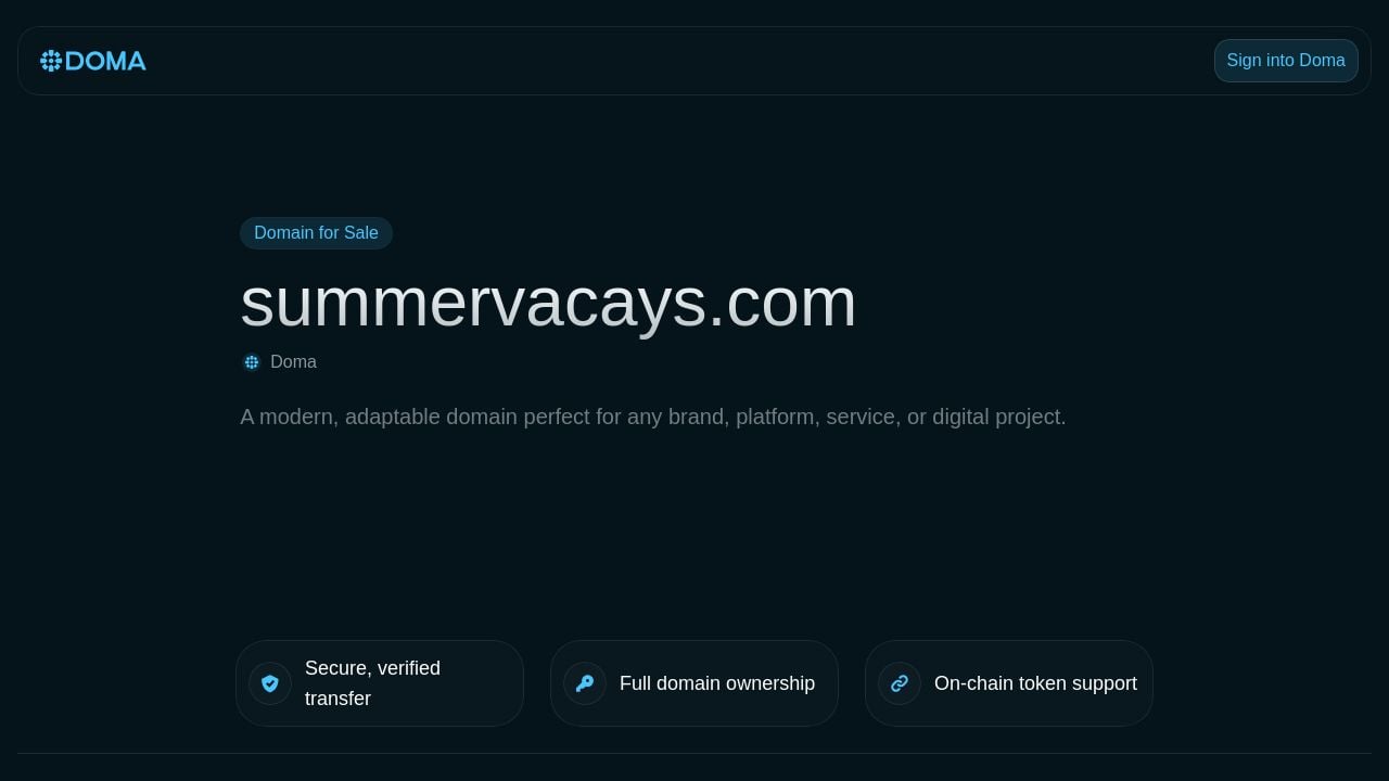 Screenshot of Summervacays.com
