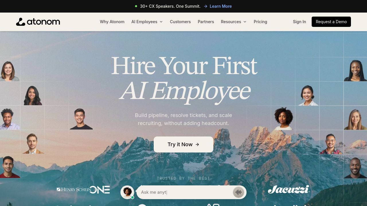 Screenshot of Talk-atonom.com