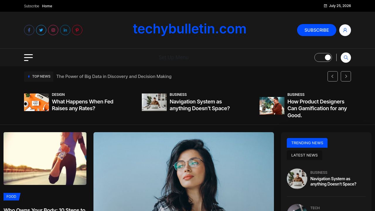 Screenshot of Techybulletin.com