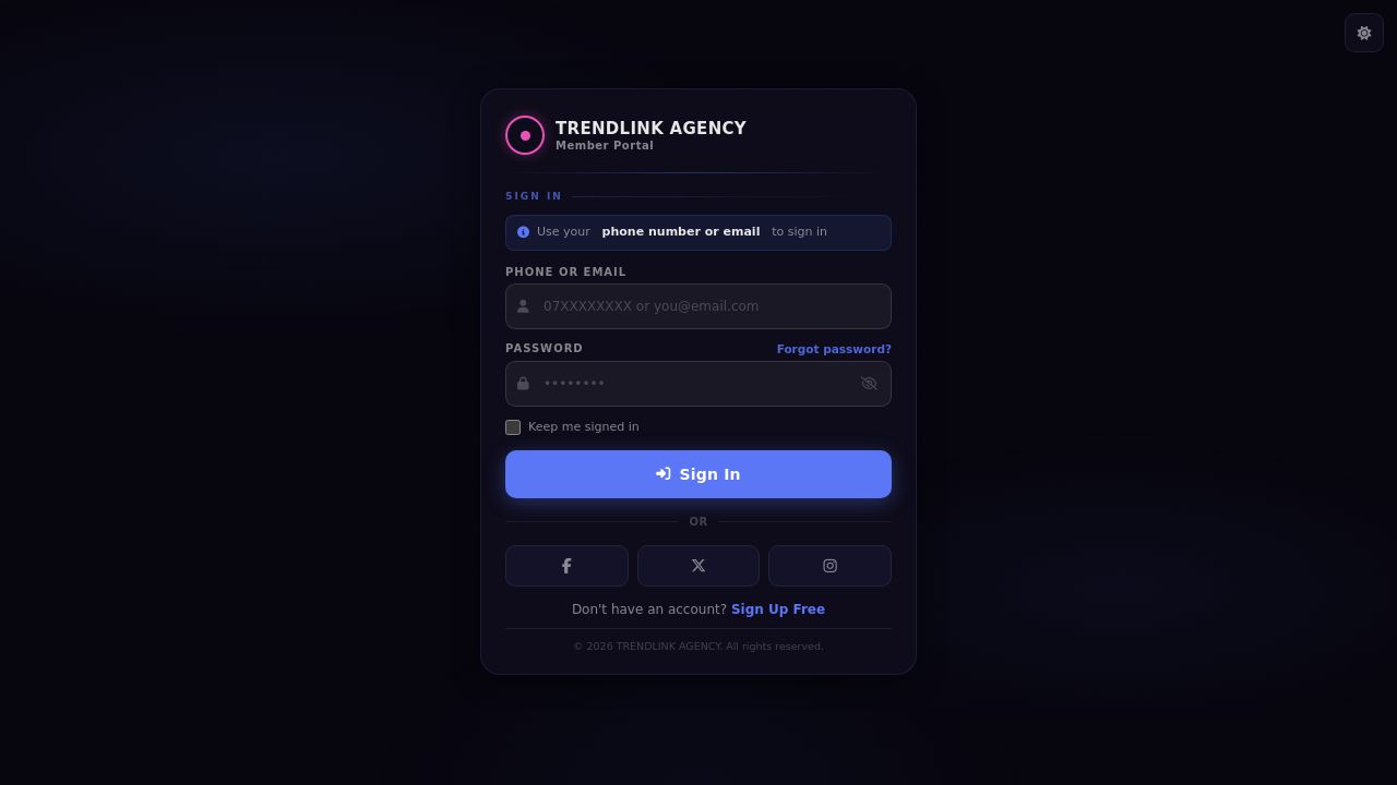 Screenshot of Trendlink.co.ke
