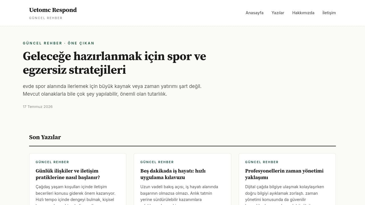 Screenshot of Uetomc-respond.xyz