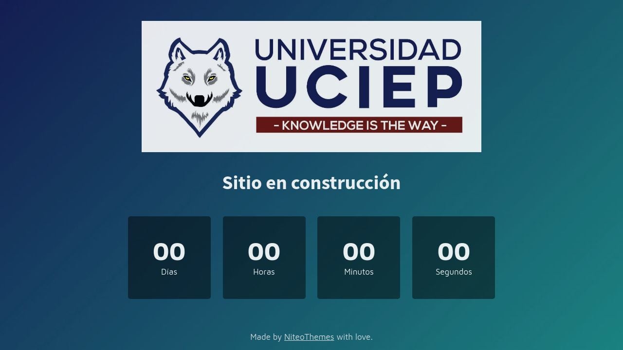 Screenshot of Universidadciep.com