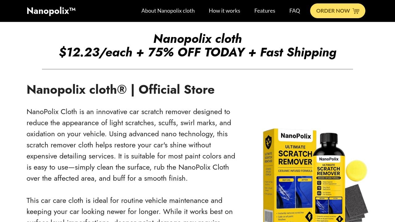Screenshot of Us-nanopolish.com