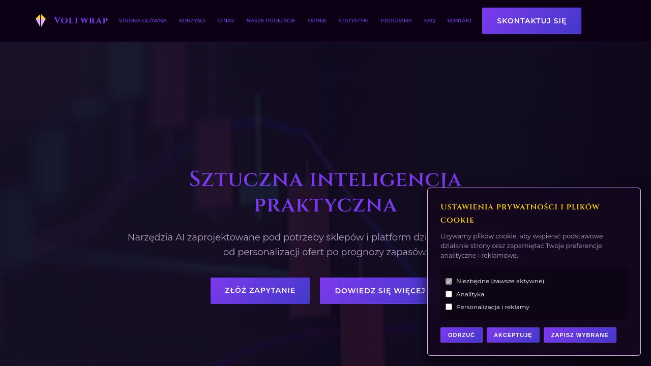 Screenshot of Voltwrap.site
