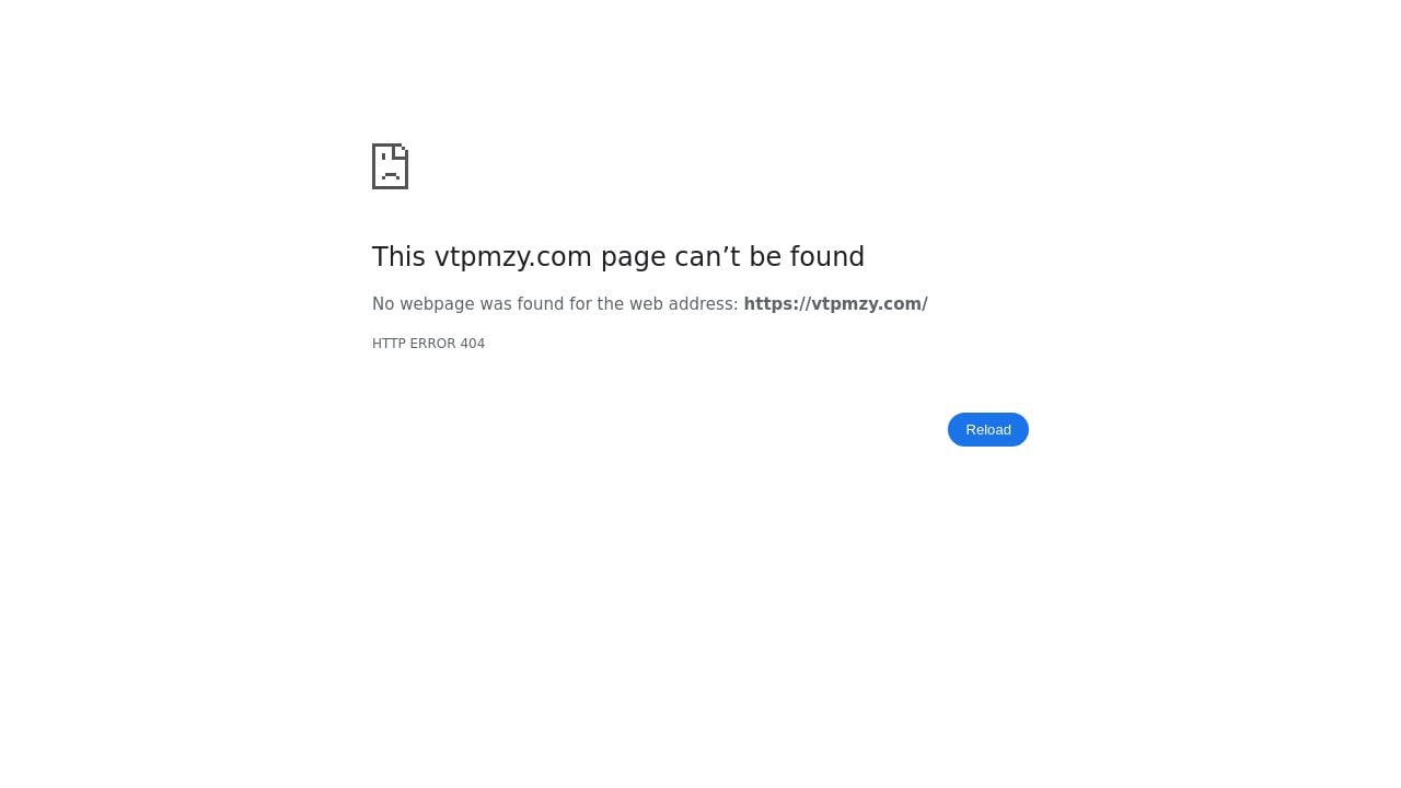Screenshot of Vtpmzy.com