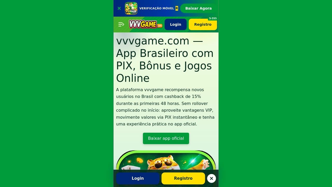 Screenshot of Vvvgame.com.br