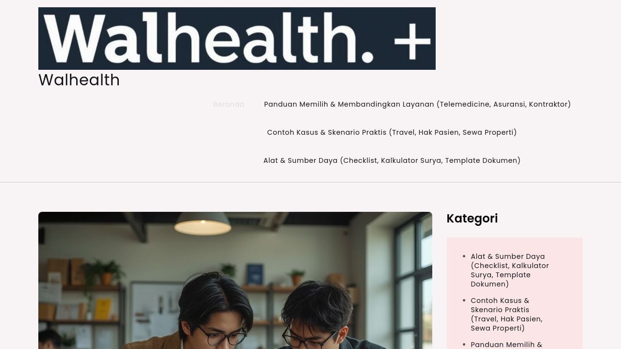 Screenshot of Walhealth.plus