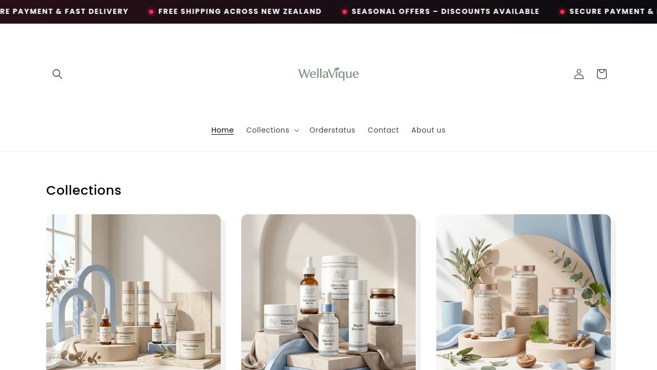 Screenshot of Wellavique.com