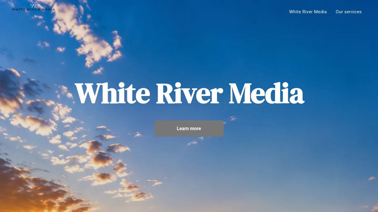 Screenshot of Whiteriverpr.com