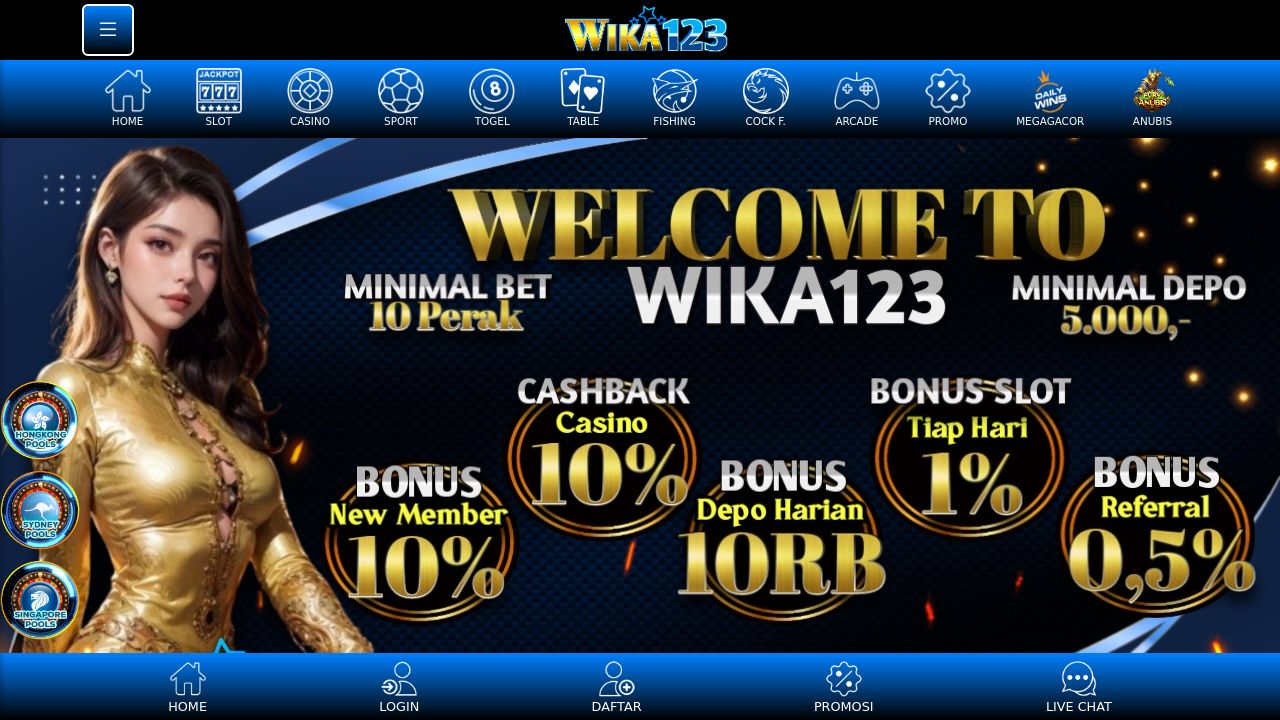 Screenshot of Wika123.vip