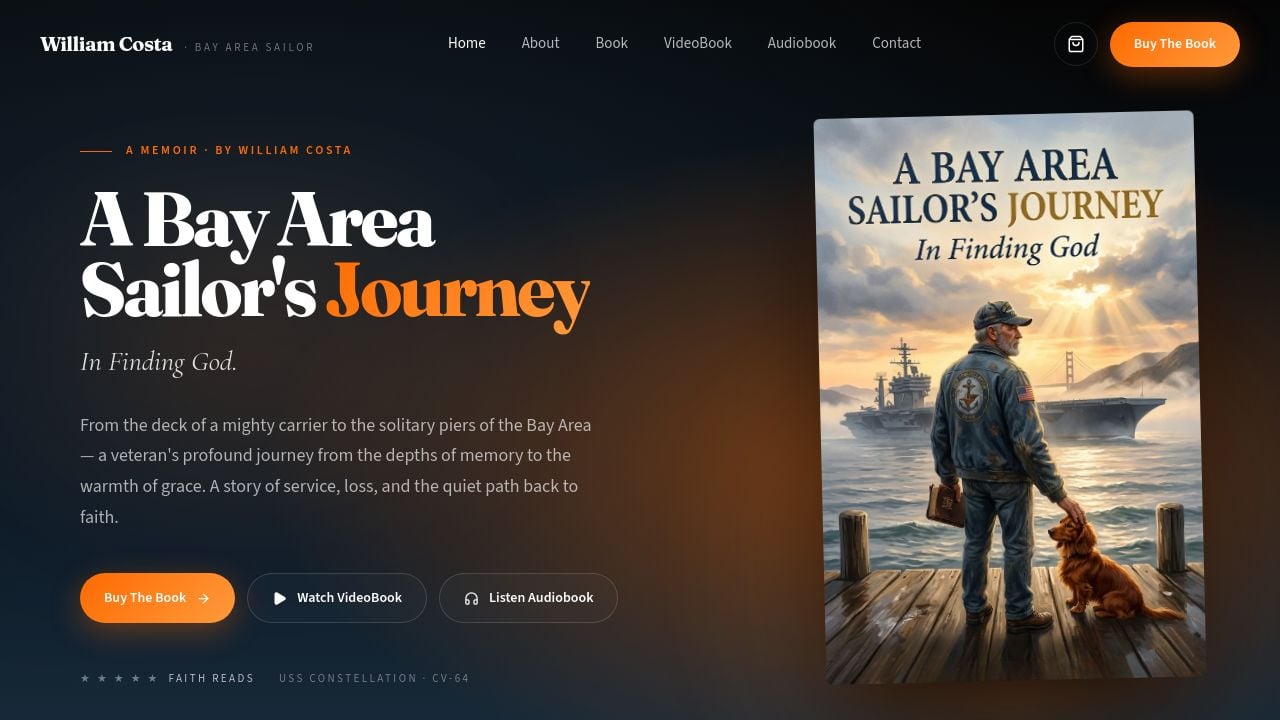 Screenshot of Williamcostabooks.com