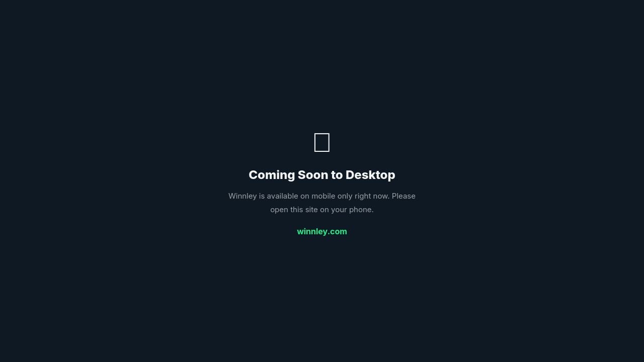 Screenshot of Winnley.com